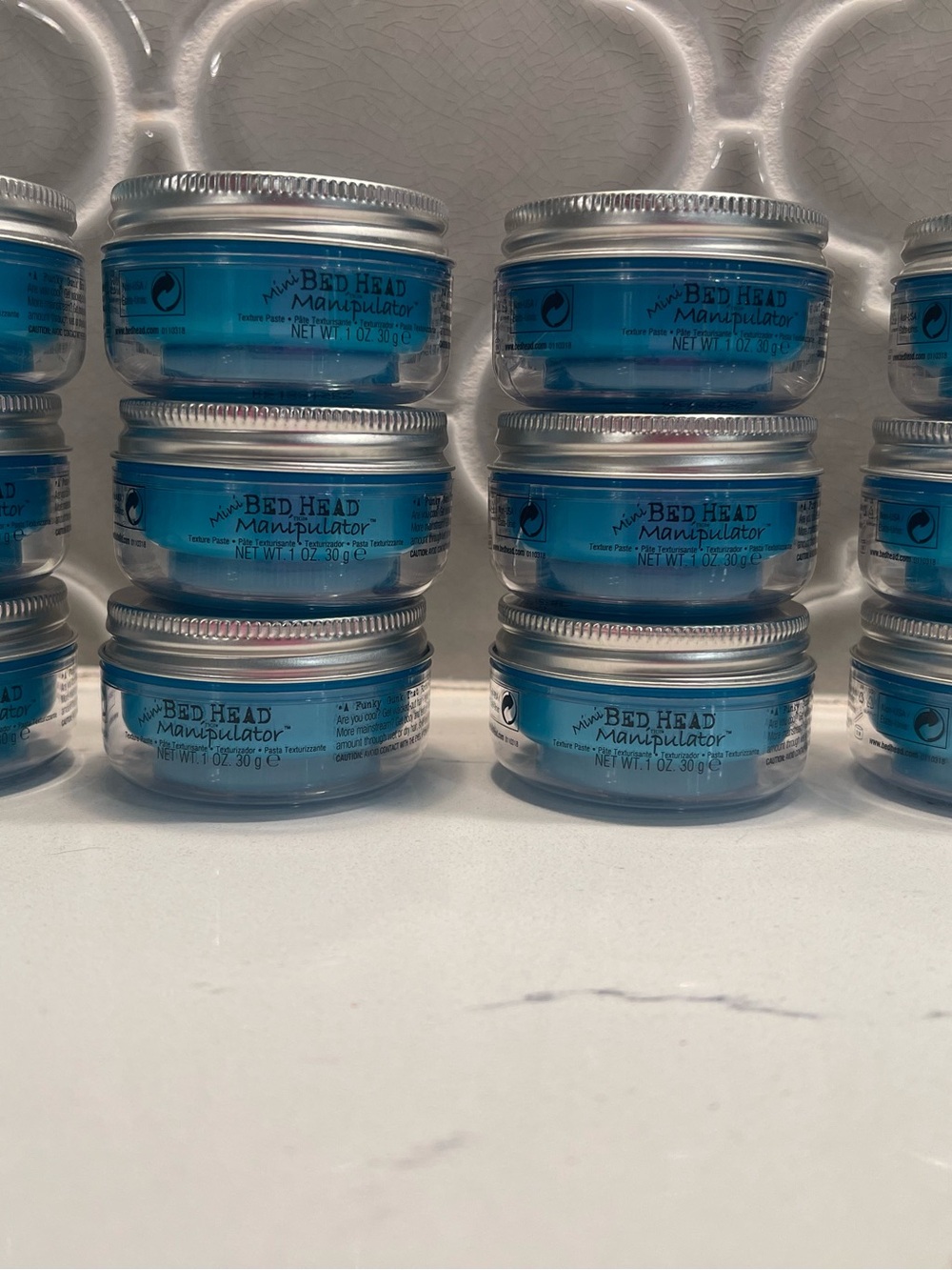 BedHead Manipulator Mini Styling Wax — Blue
